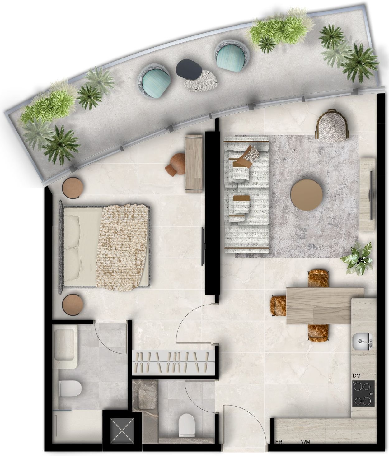1 Bedroom