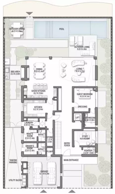 6 Bedrooms