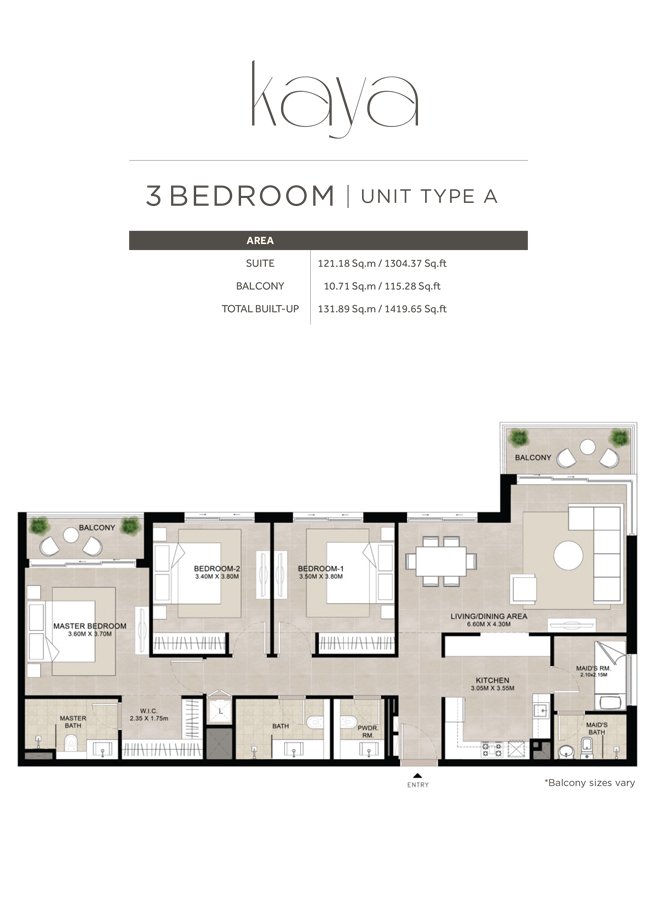 3 Bedrooms