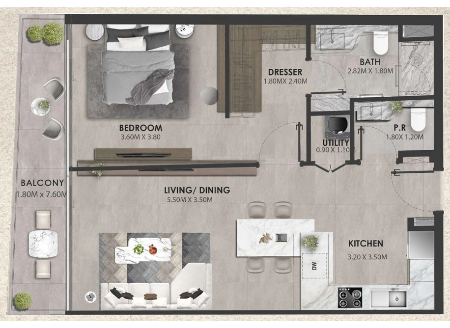 1 Bedroom