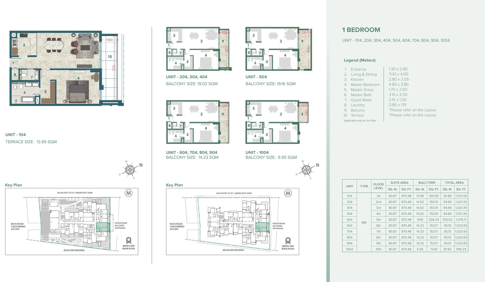 1 Bedroom