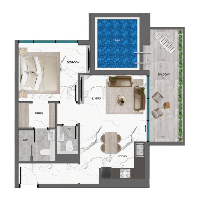1 Bedroom