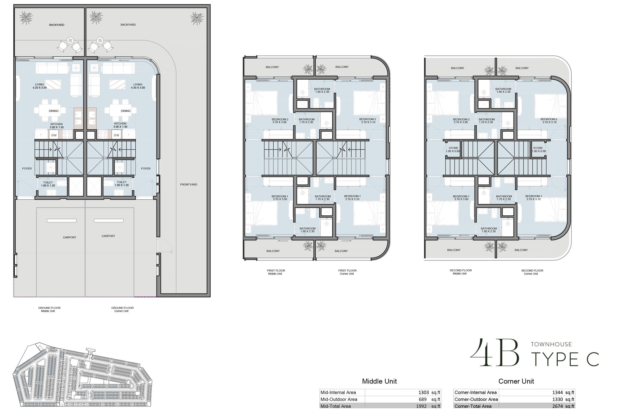 4 Bedrooms
