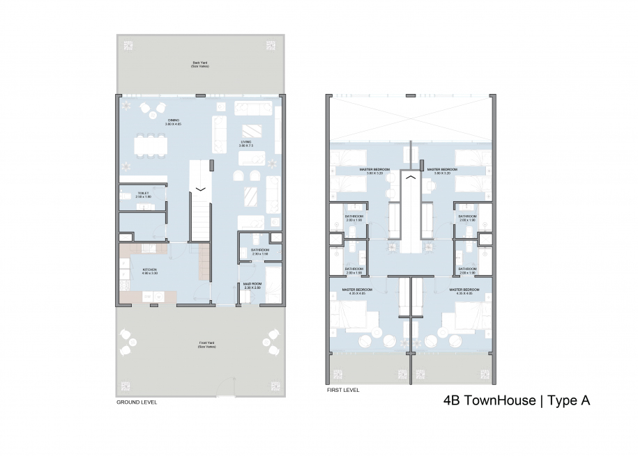 4 Bedrooms