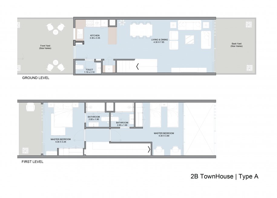 2 Bedrooms