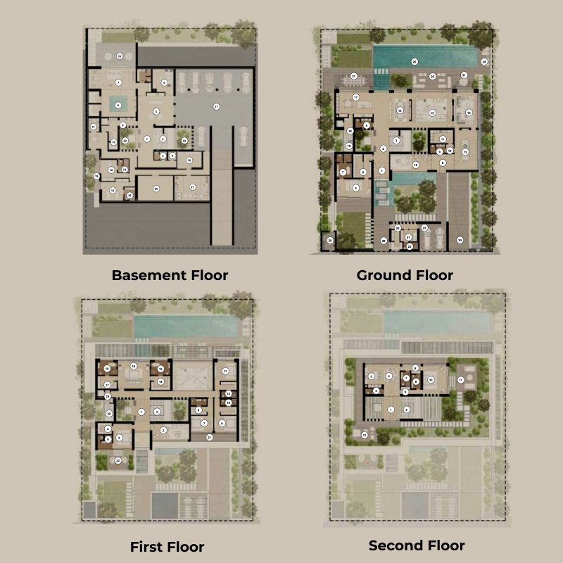 7+ Bedrooms