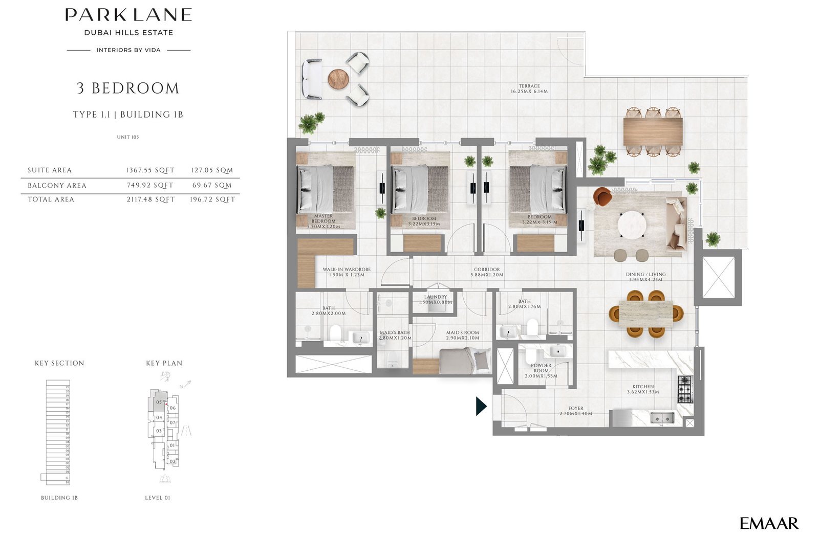 3 Bedrooms
