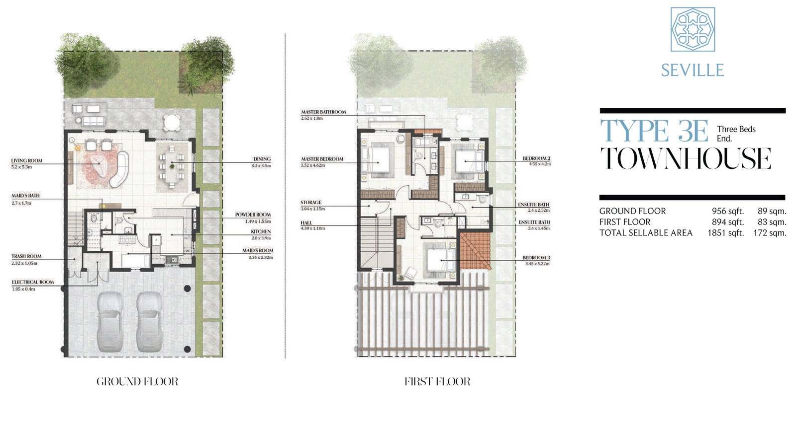 3 Bedrooms