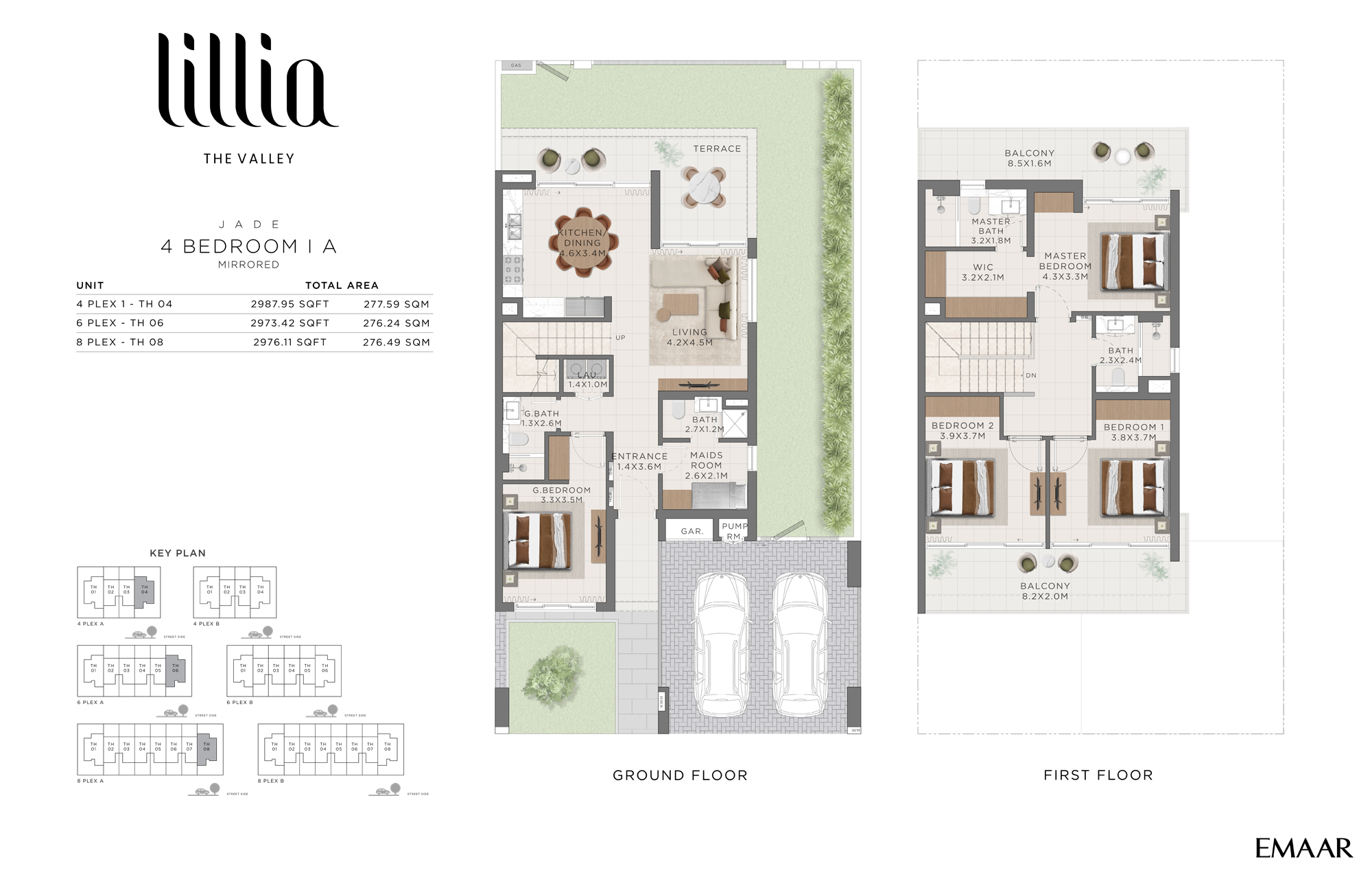 4 Bedrooms