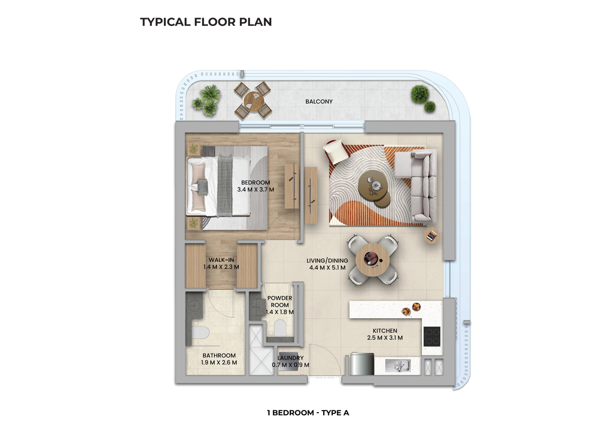 1 Bedroom