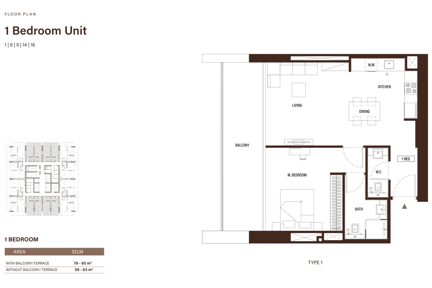 1 Bedroom