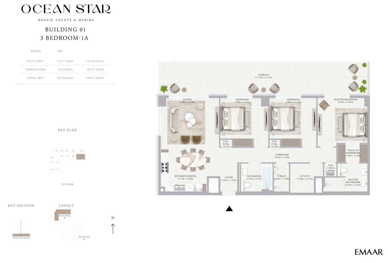 3 Bedrooms