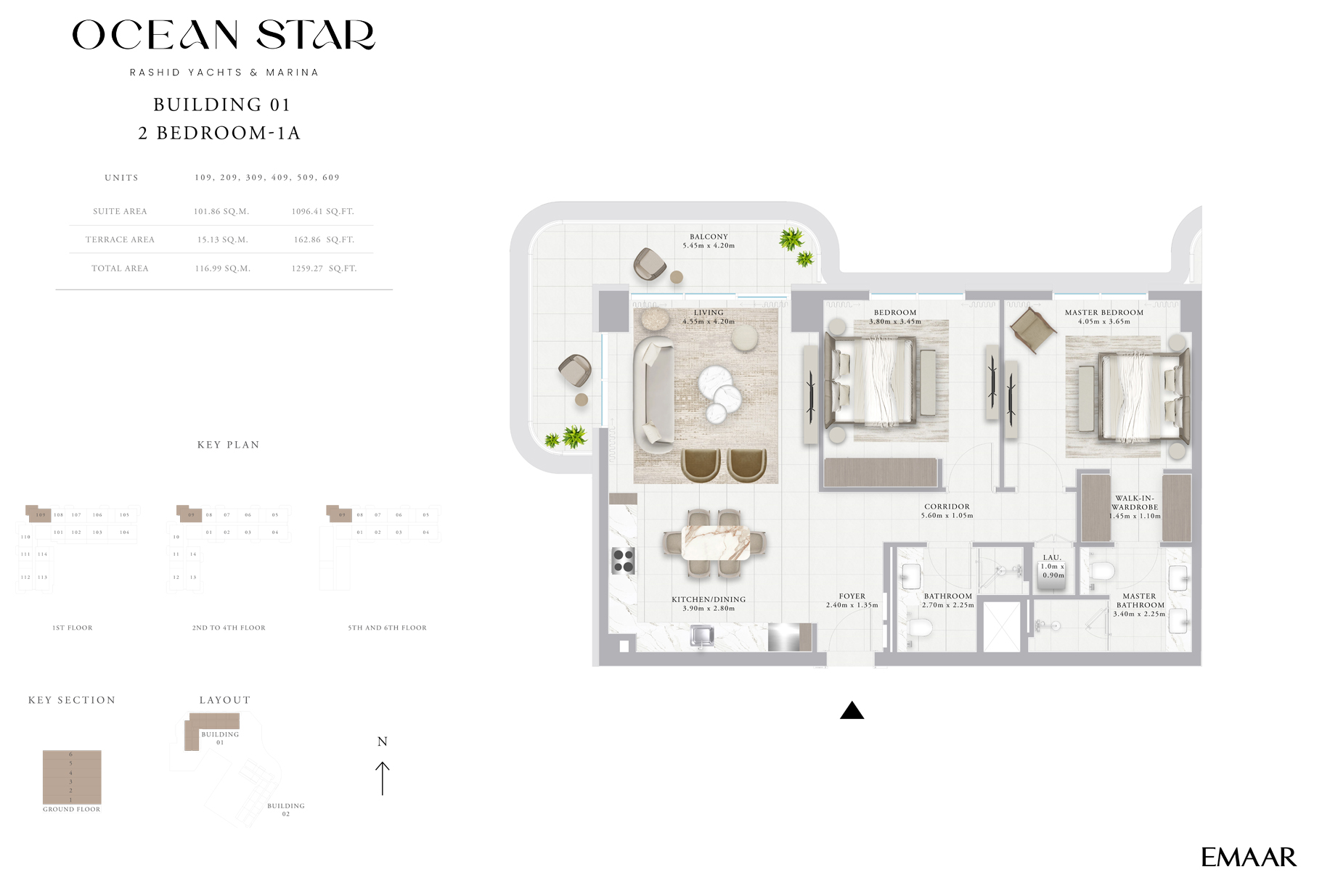 2 Bedrooms
