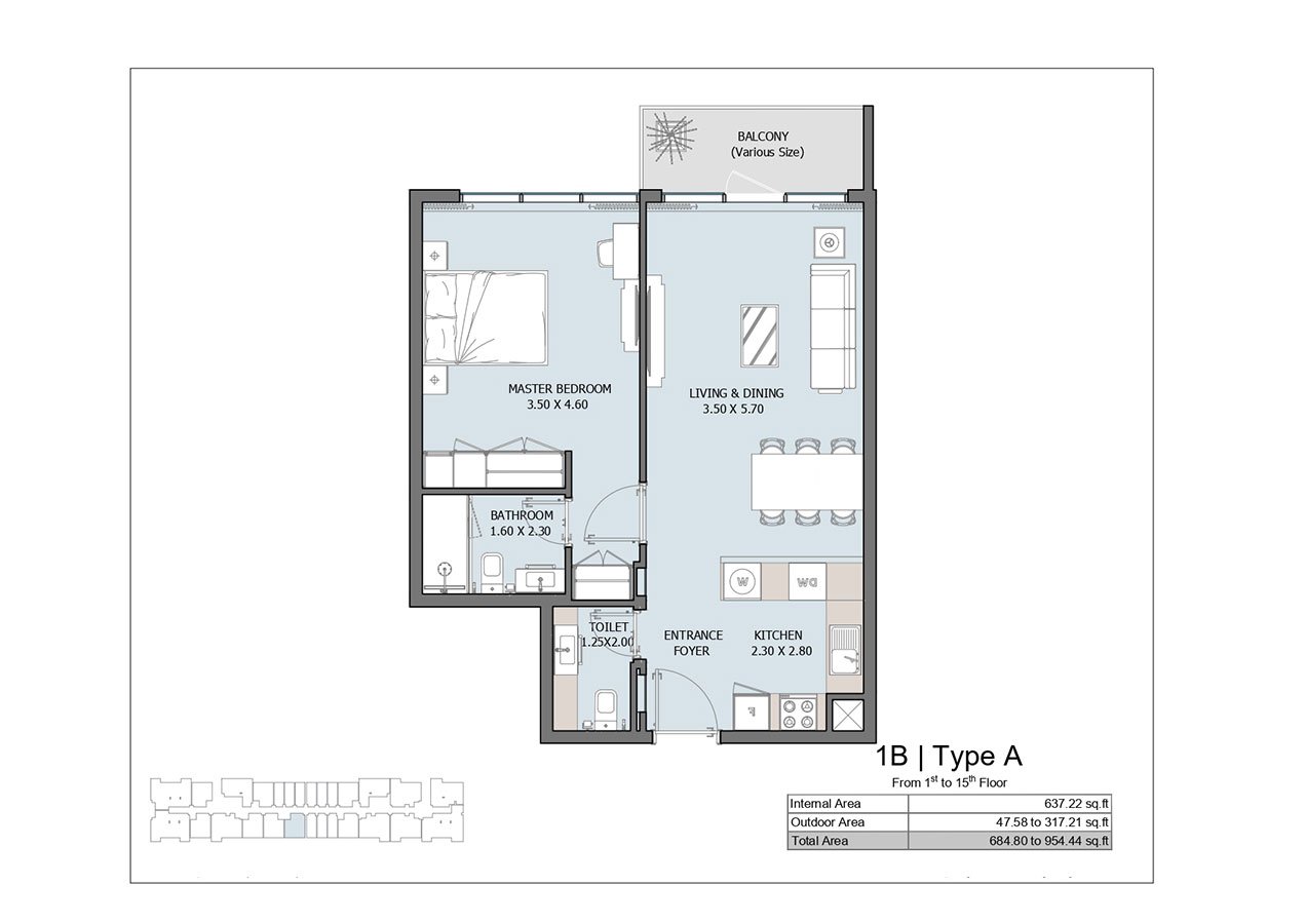 1 Bedroom