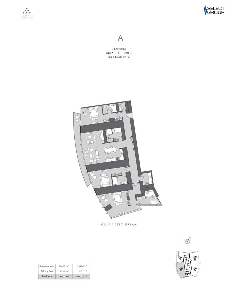 3 Bedrooms