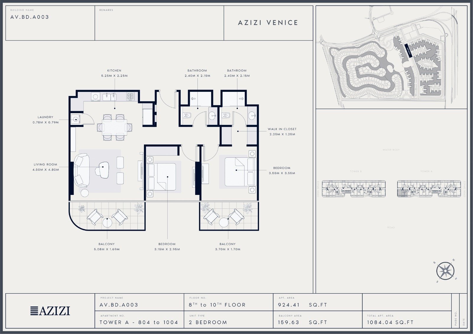 2 Bedrooms
