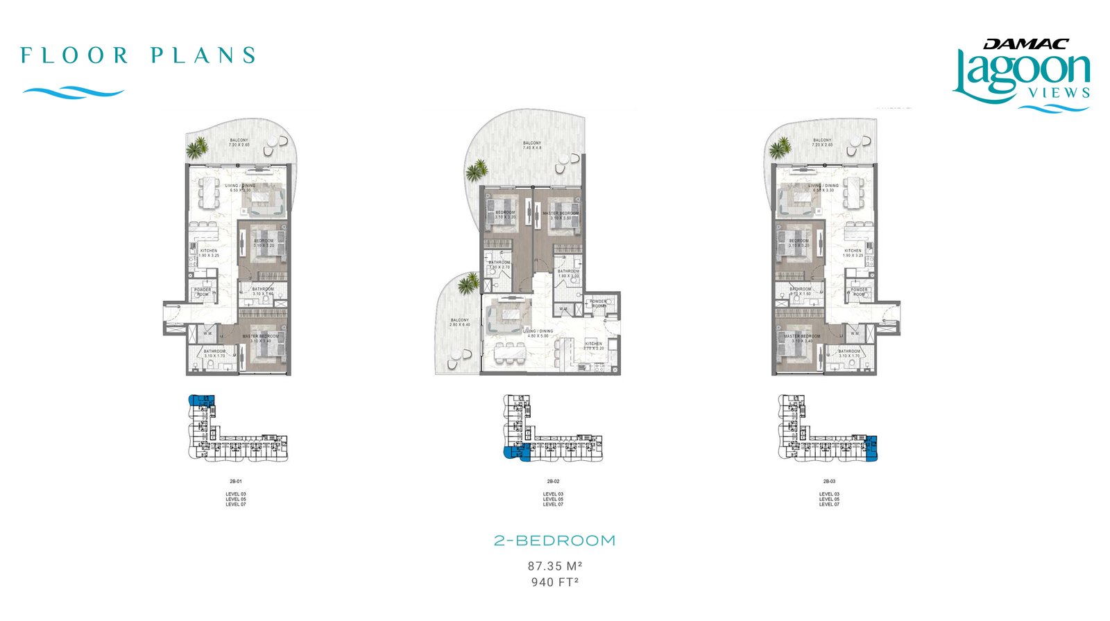 2 Bedrooms