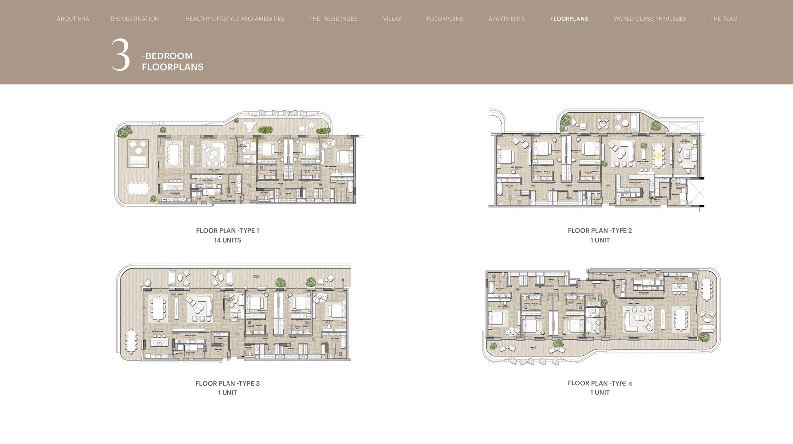3 Bedrooms