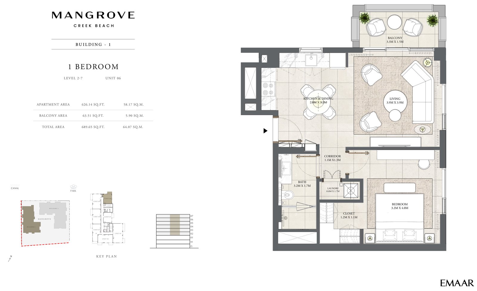 1 Bedroom