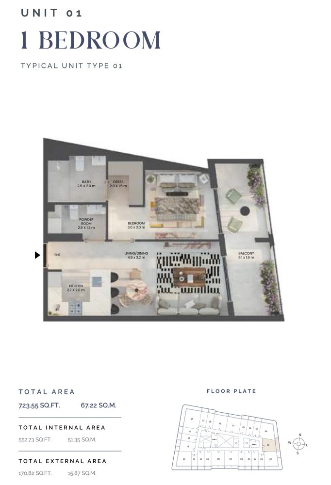1 Bedroom