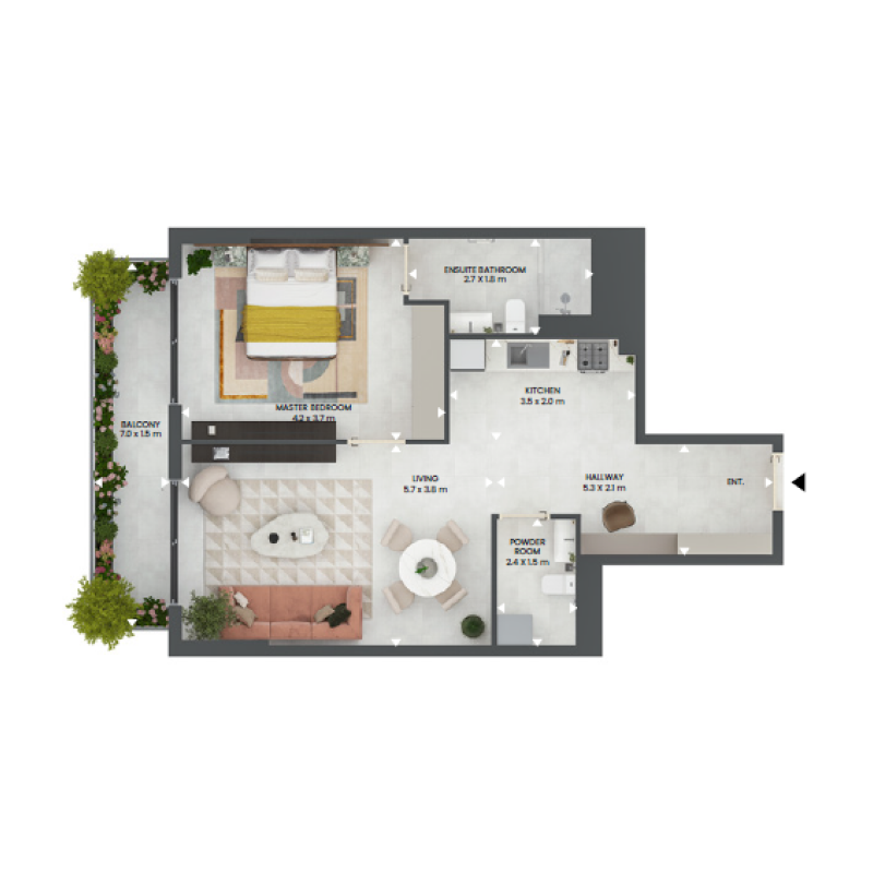1 Bedroom