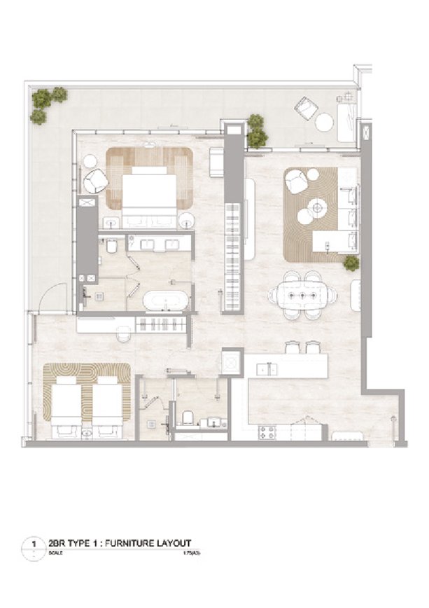 2 Bedrooms