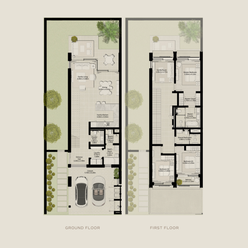 3 Bedrooms