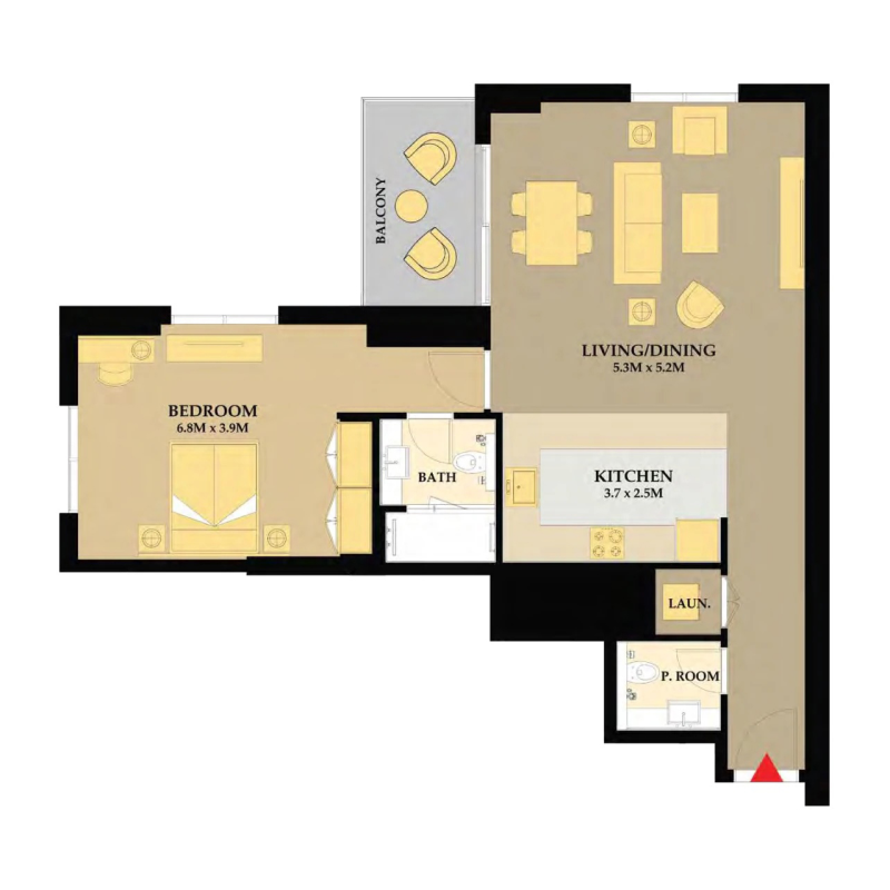 1 Bedroom