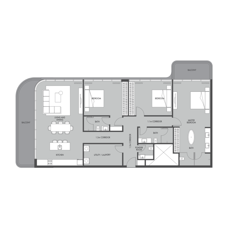 3 Bedrooms