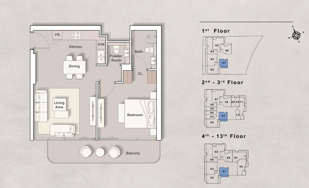 1 Bedroom