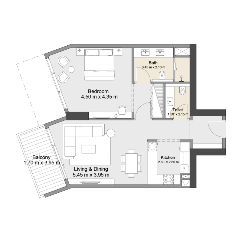 1 Bedroom