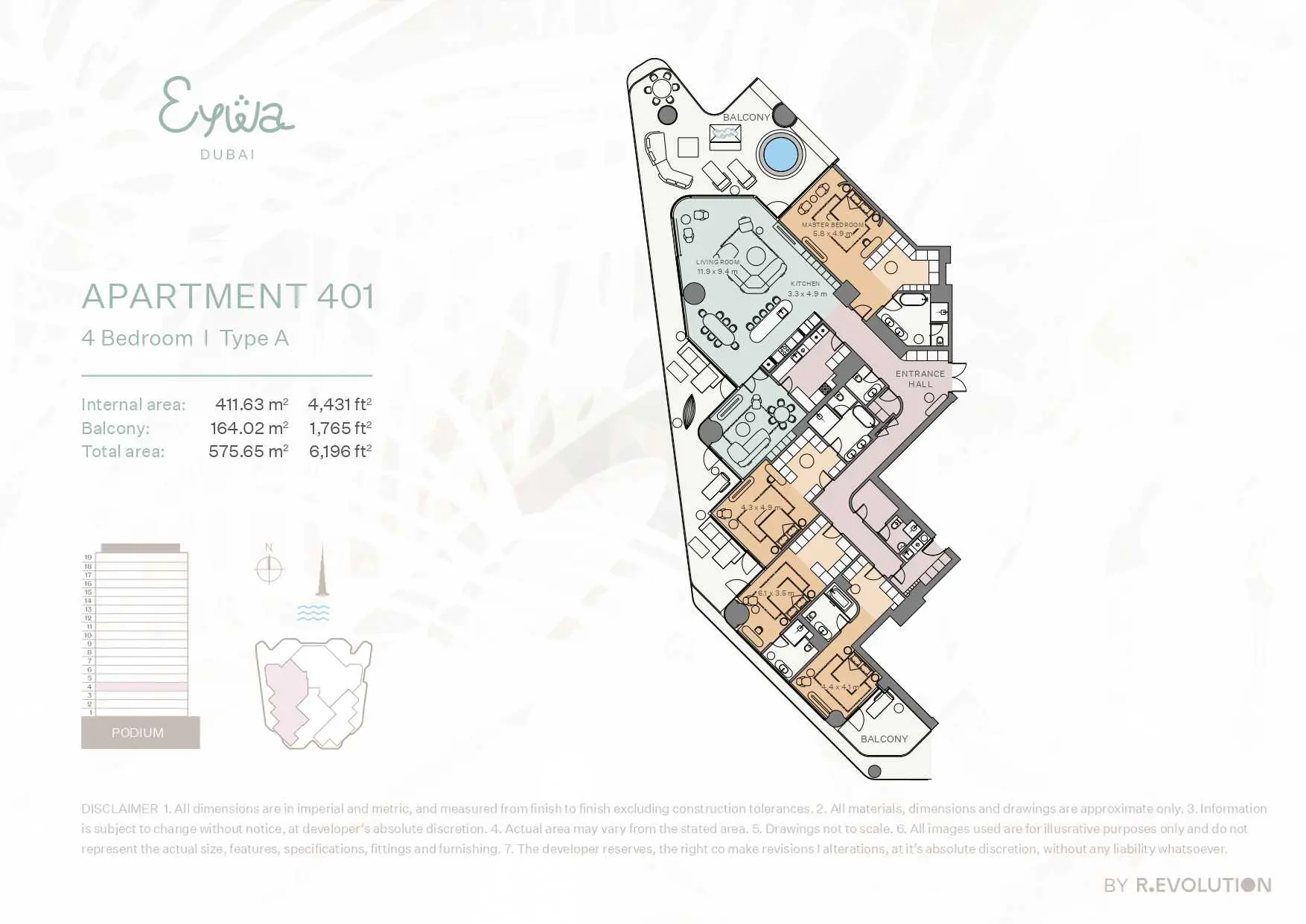 4 Bedrooms