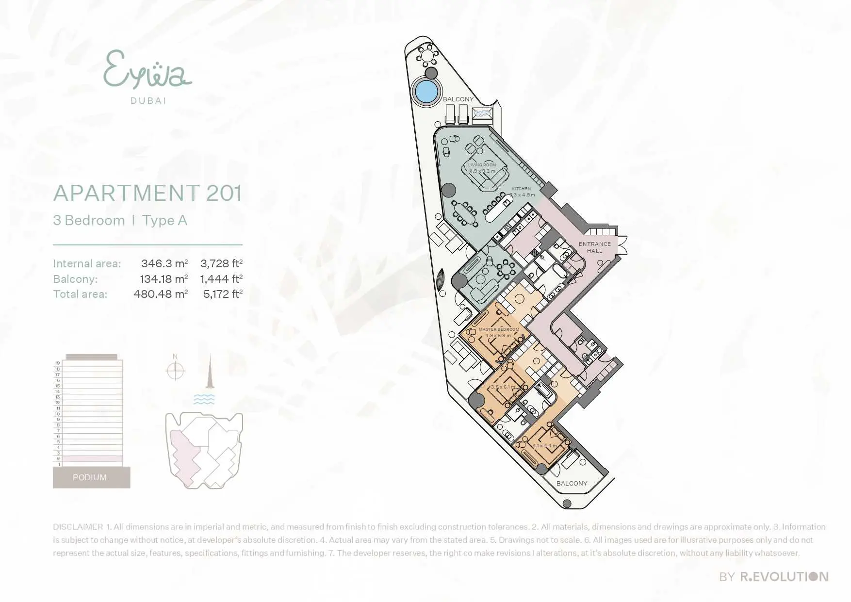 3 Bedrooms