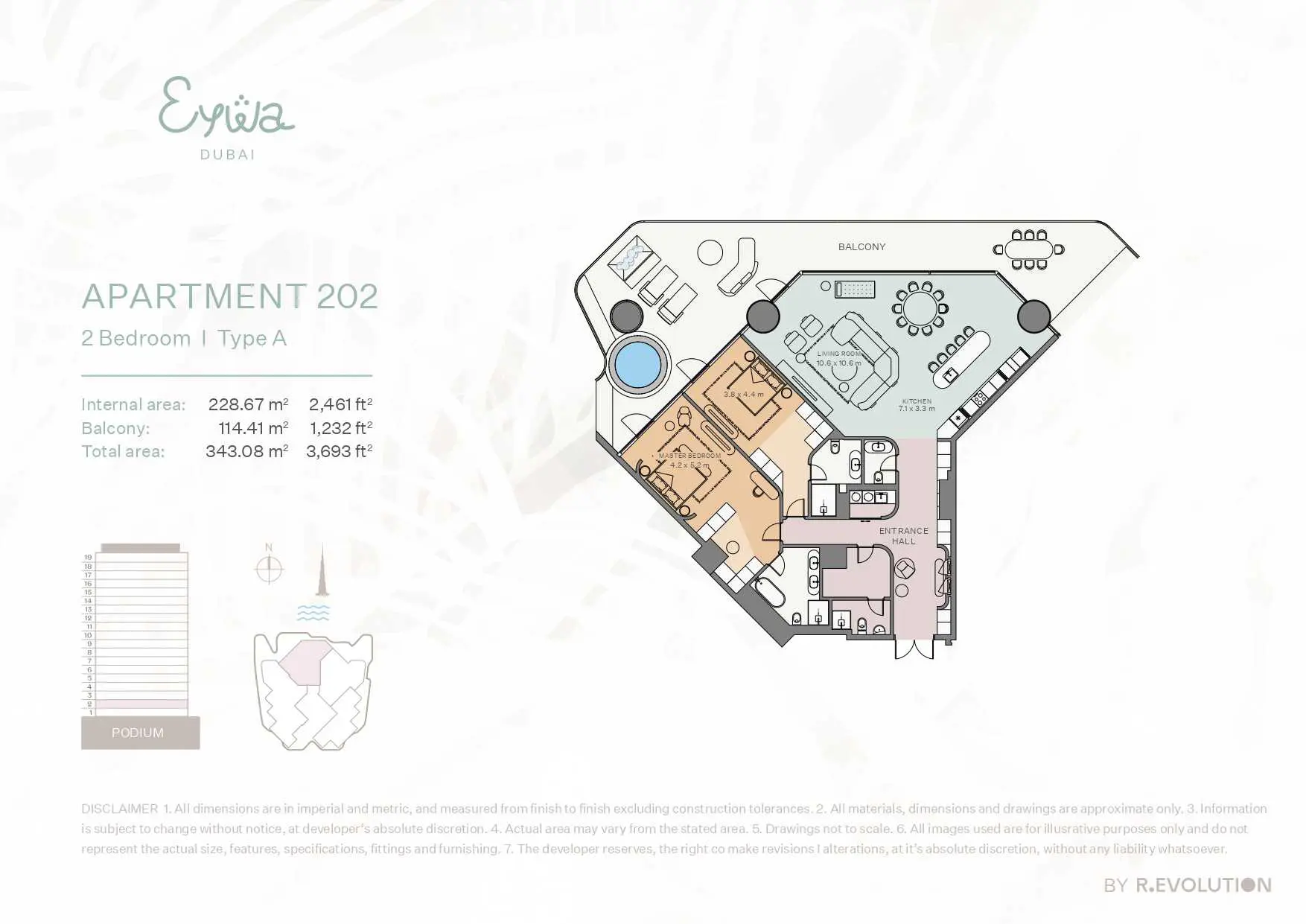 2 Bedrooms