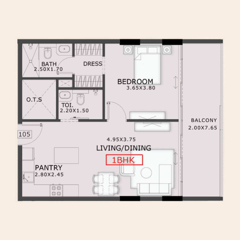 1 Bedroom