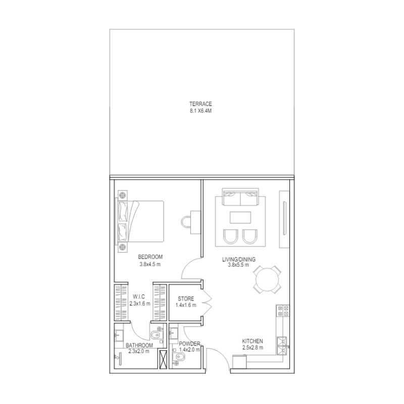 1 Bedroom
