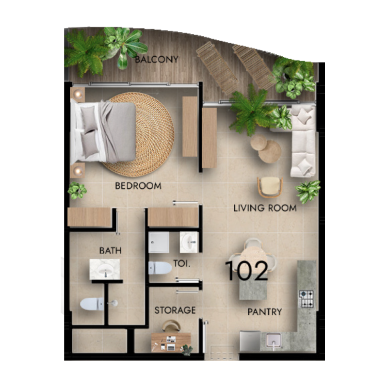 1 Bedroom