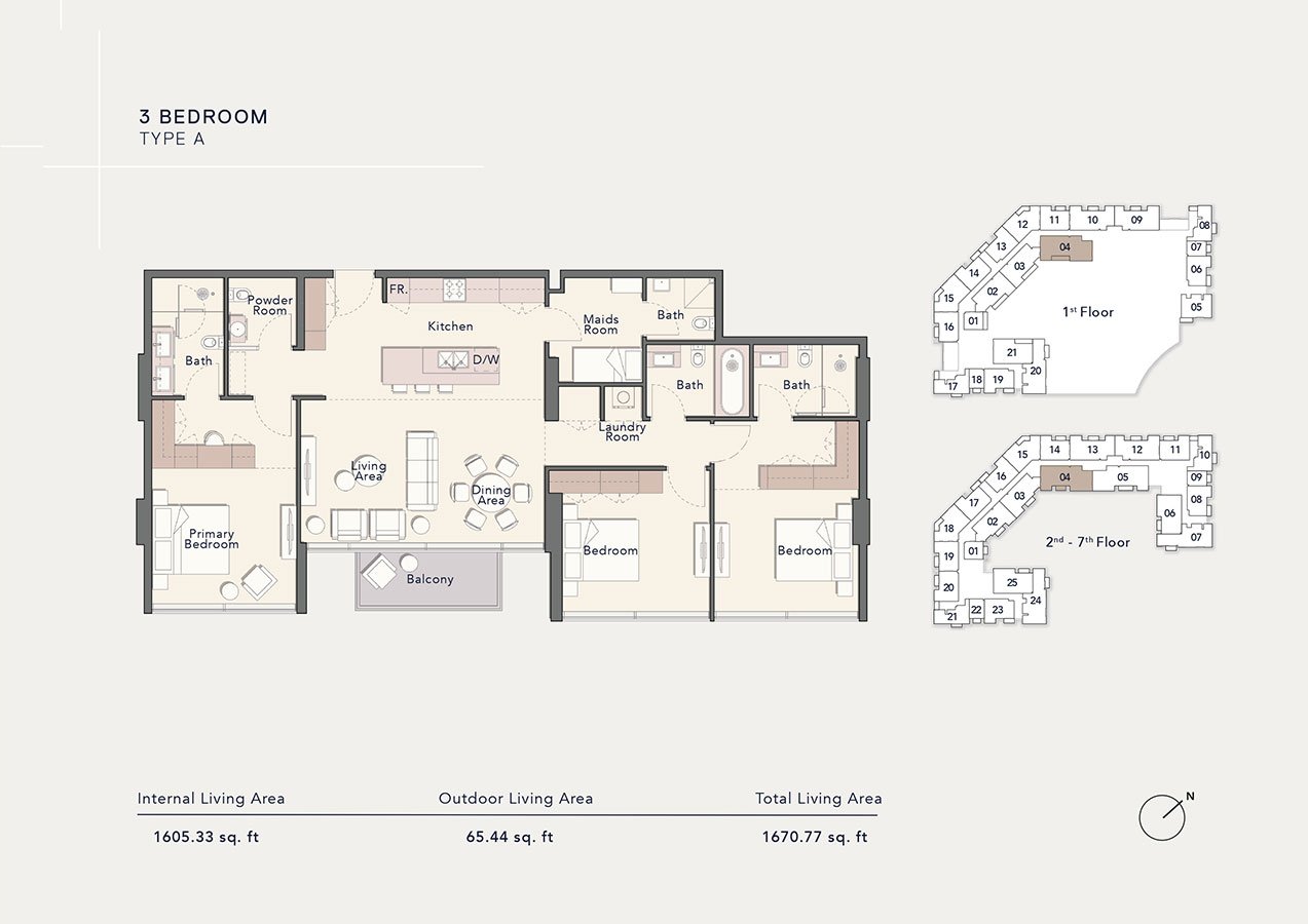 3 Bedrooms