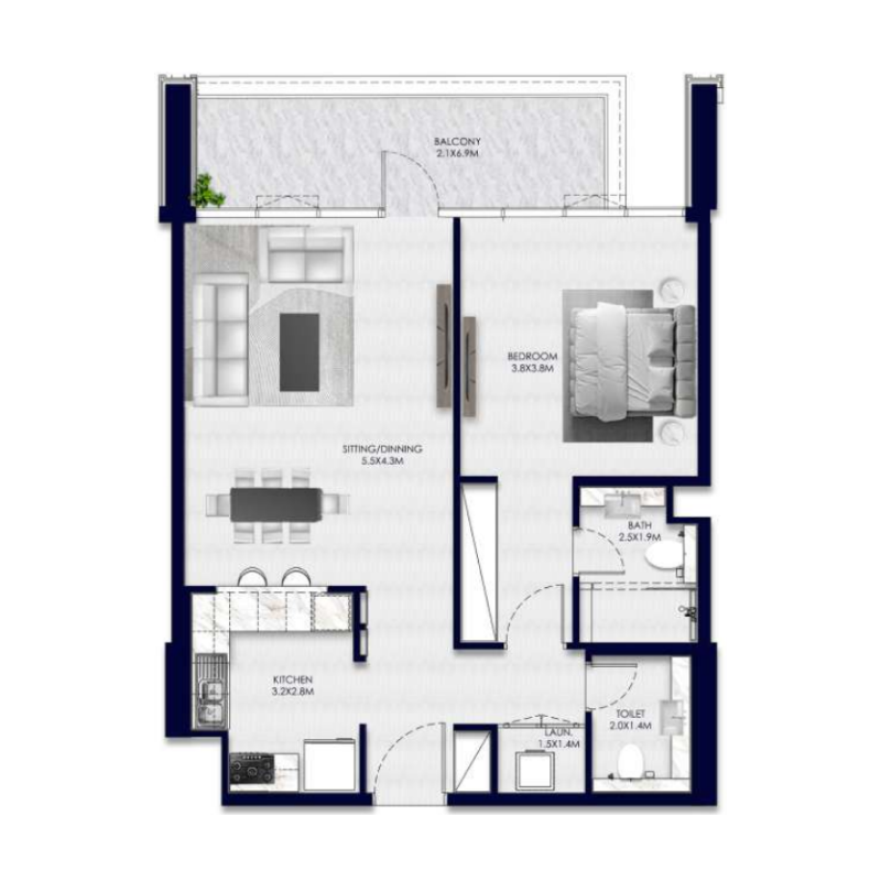 1 Bedroom