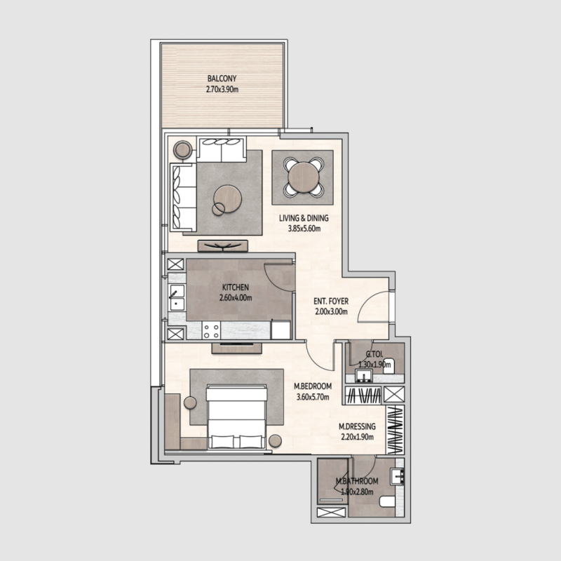 1 Bedroom