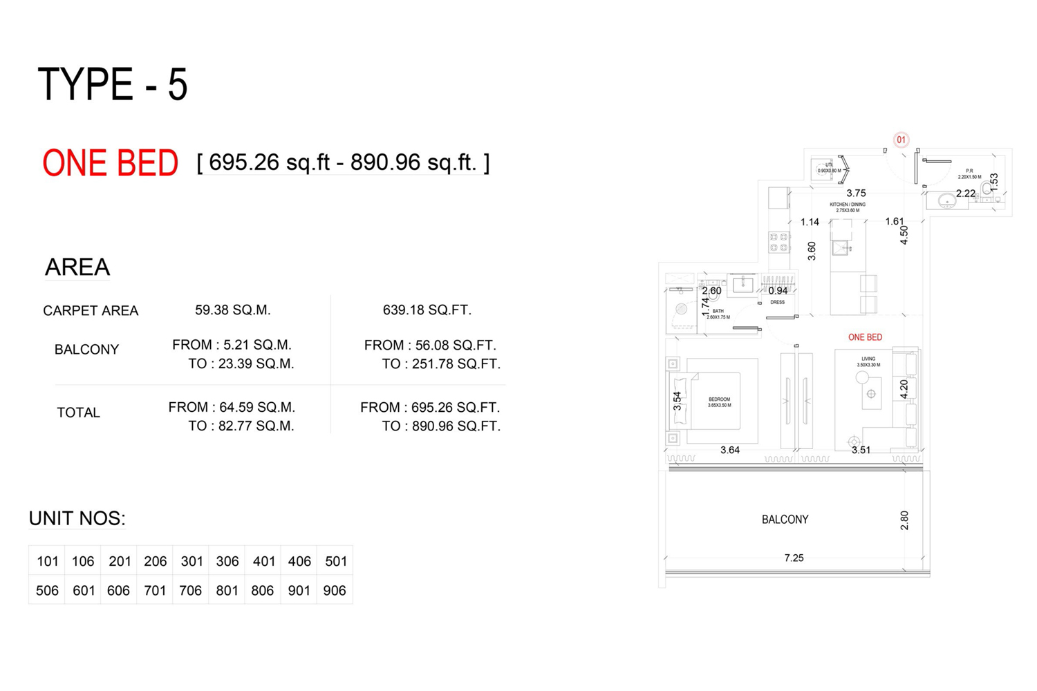 1 Bedroom