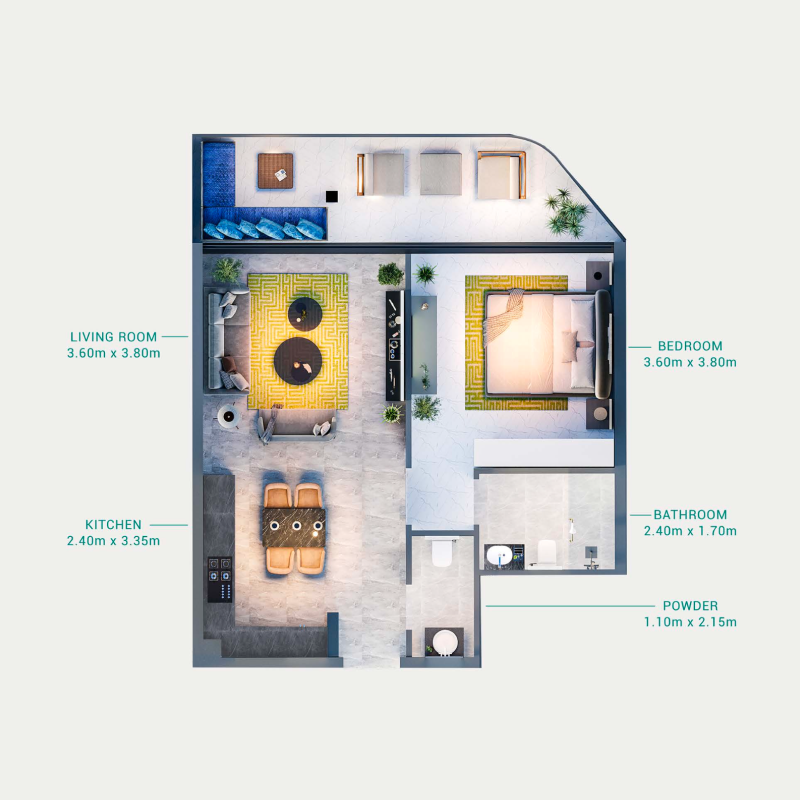 1 Bedroom