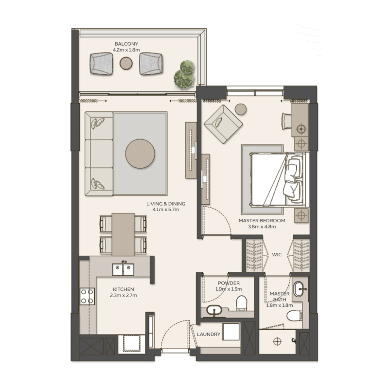 1 Bedroom