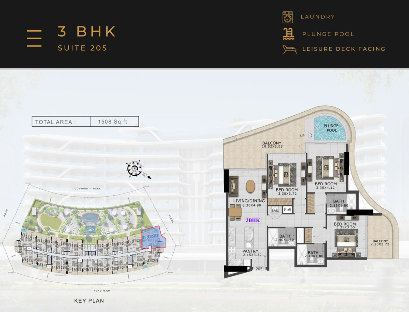 3 Bedrooms