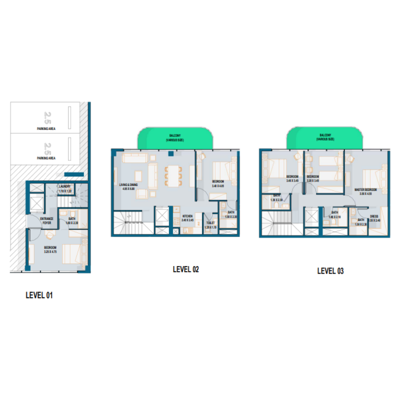 5 Bedrooms