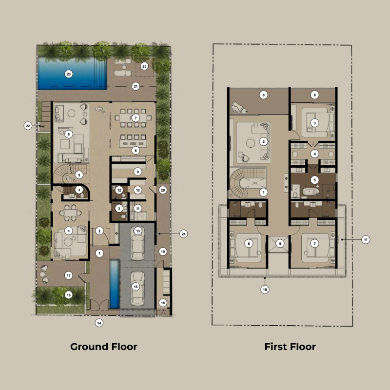3 Bedrooms
