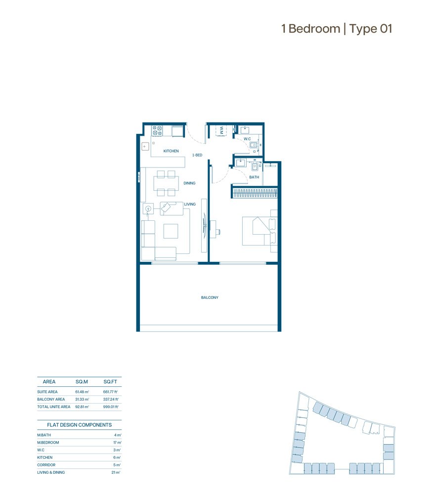 1 Bedroom