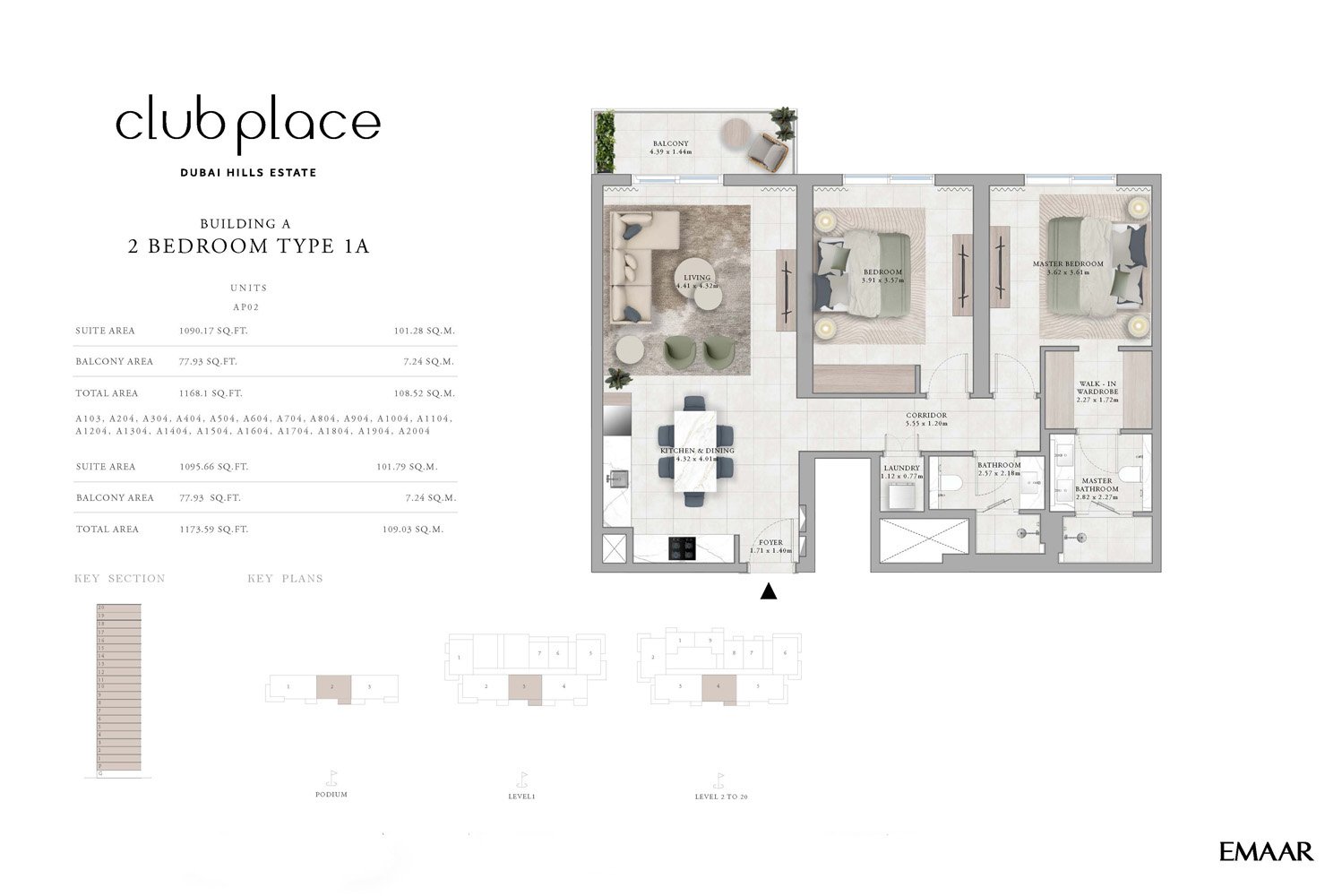 2 Bedrooms