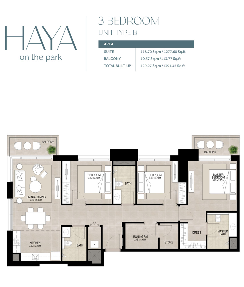 3 Bedrooms