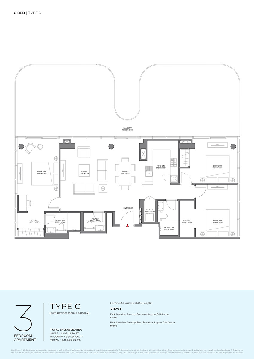 3 Bedrooms